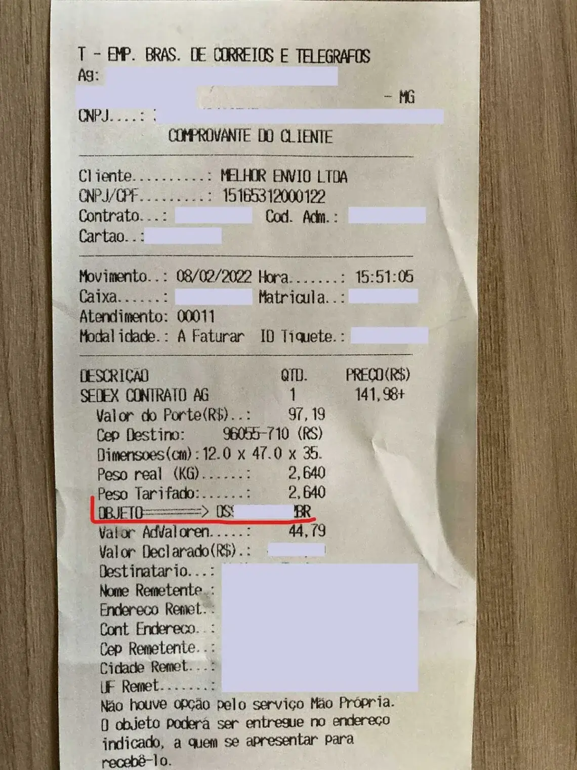 Problemas comuns no rastreamento dos Correios